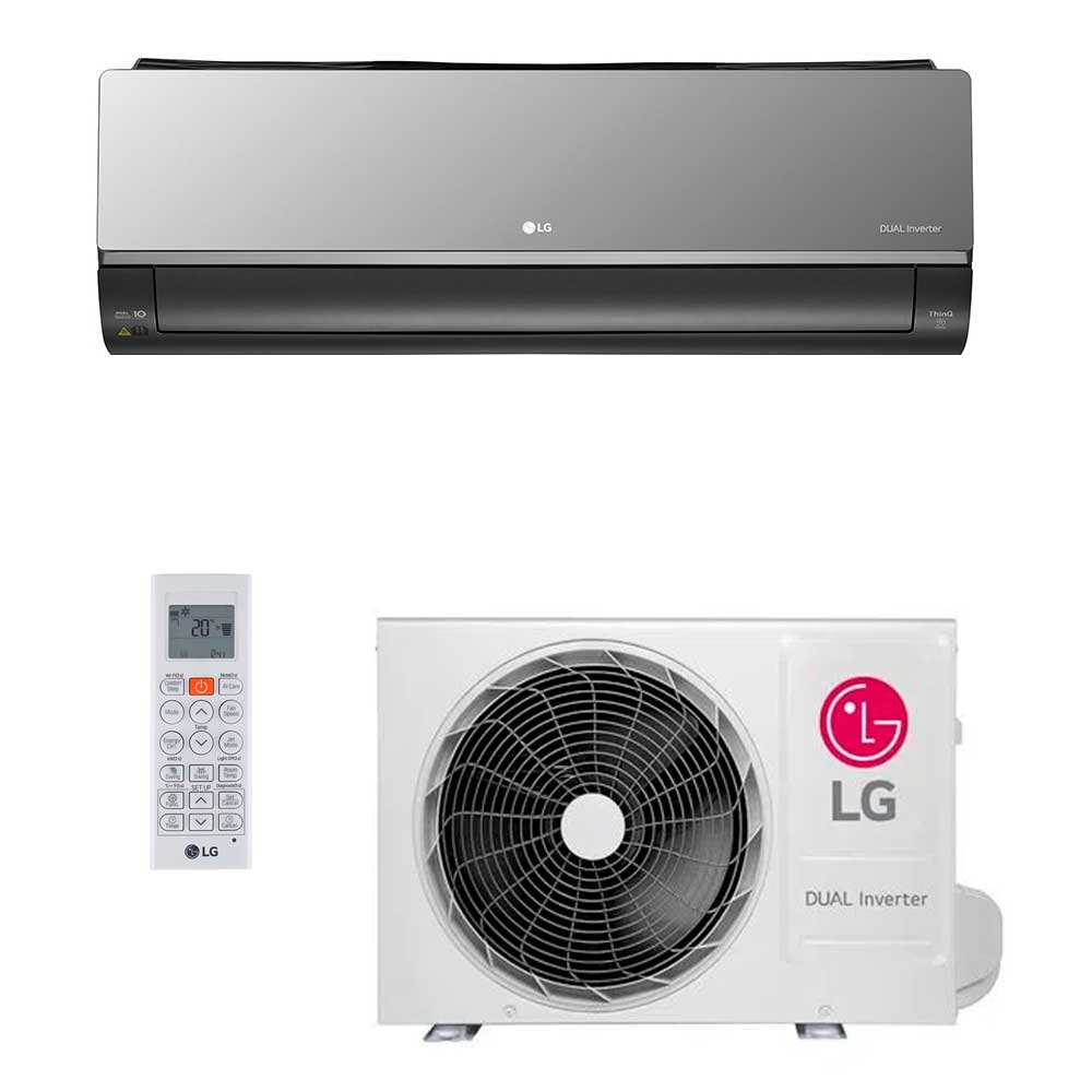 Split Hi-Wall LG Dual Inverter Voice Artcool +AI 12.000 BTU/h Quente/Frio 220V